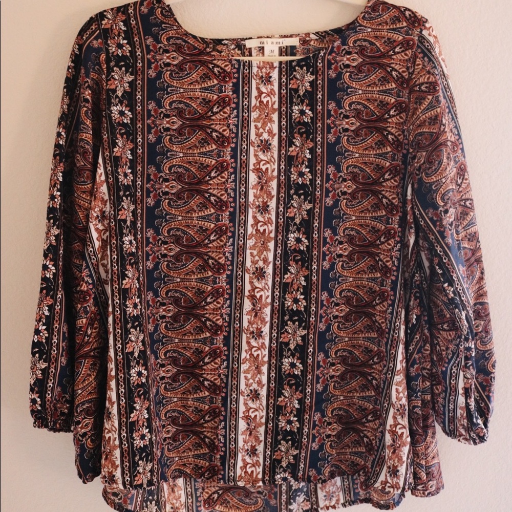 Francesca’s Printed Top